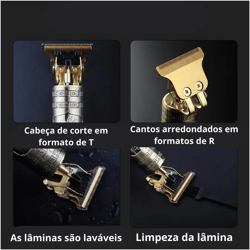 Máquina De Cortar Cabelo Profissional
