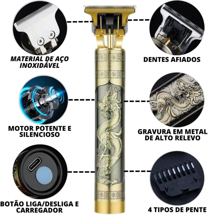 Máquina De Cortar Cabelo Profissional