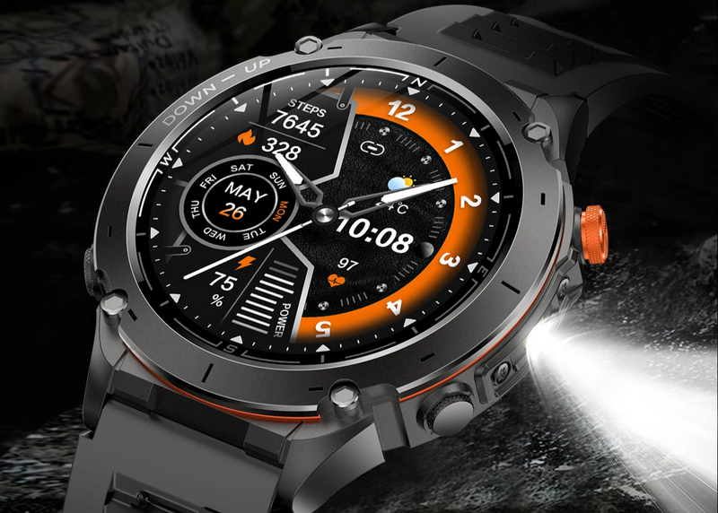 Relógio Smartwatch PV Y101 GPS AMOLED 05ATM