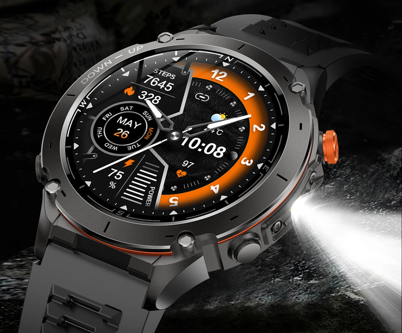 Relógio Smartwatch PV Y101 GPS AMOLED 05ATM