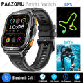 Relógio Inteligente PAAZOMU GPS 2025 - Tela AMOLED HD 50 mm - Resistente à Água 5ATM - Lançamento