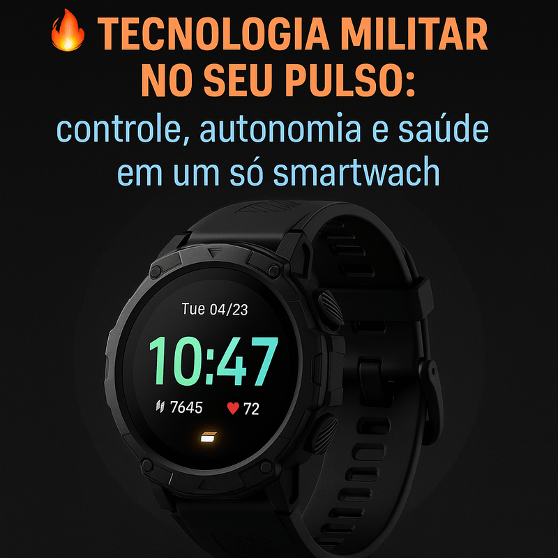 Relógio Smartwatch PV Y101 GPS AMOLED 05ATM